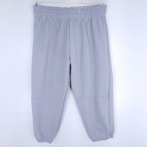 Don Alleson Athletic Boys Grey Elastic Waist Jogger Sports Pants Size Youth XL